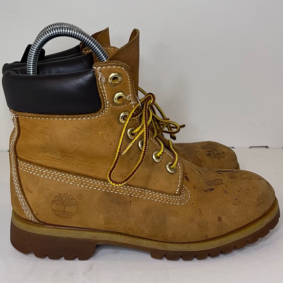 Timberland Men’s Leather Work Boots - Picture 4 of 8